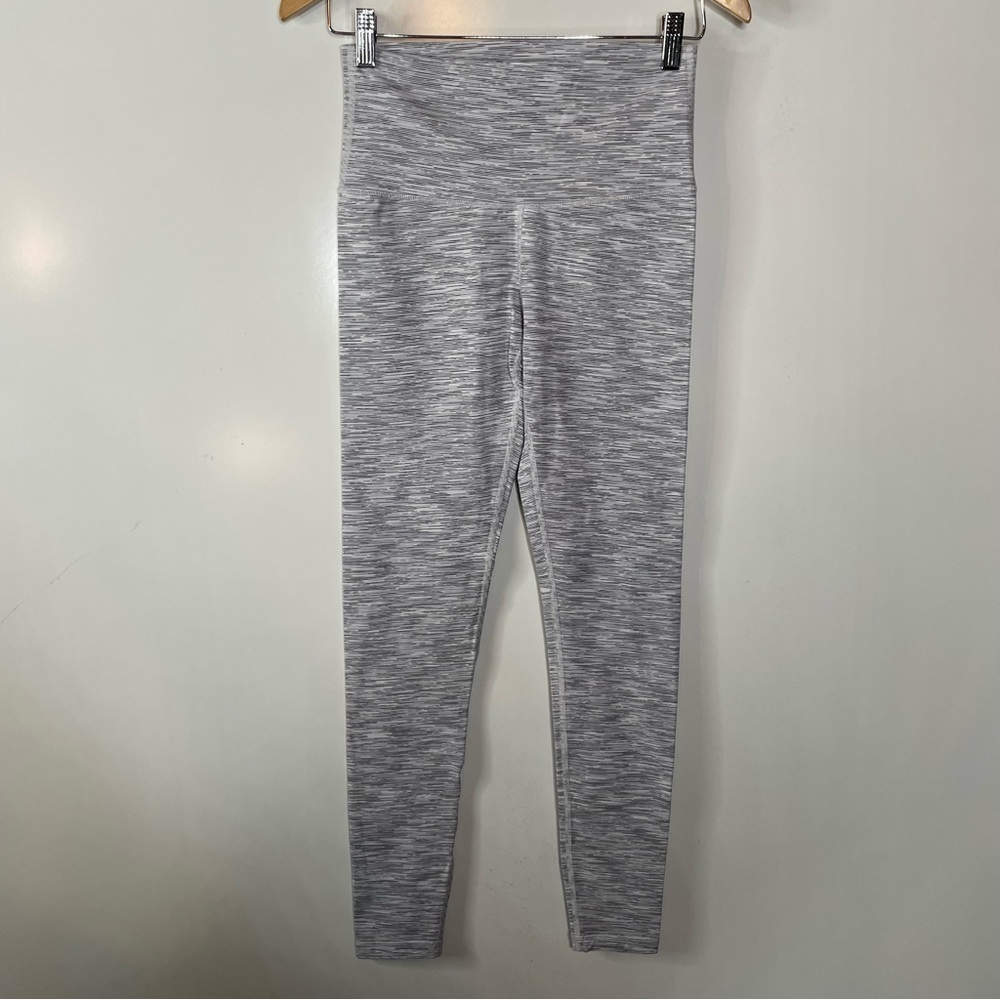 Ivivva Gray Stripe Leggings